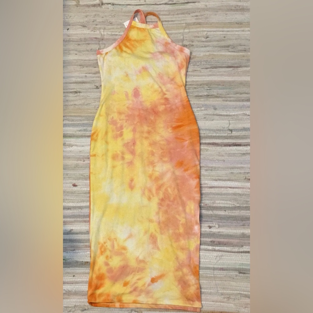 NWT Tie Dye Midi Dress Medium 3/$30